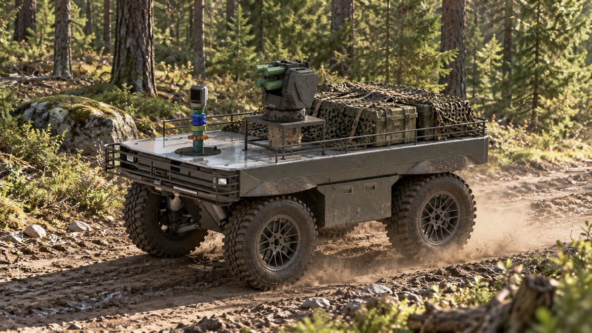 Specthor UGV, exhibition version