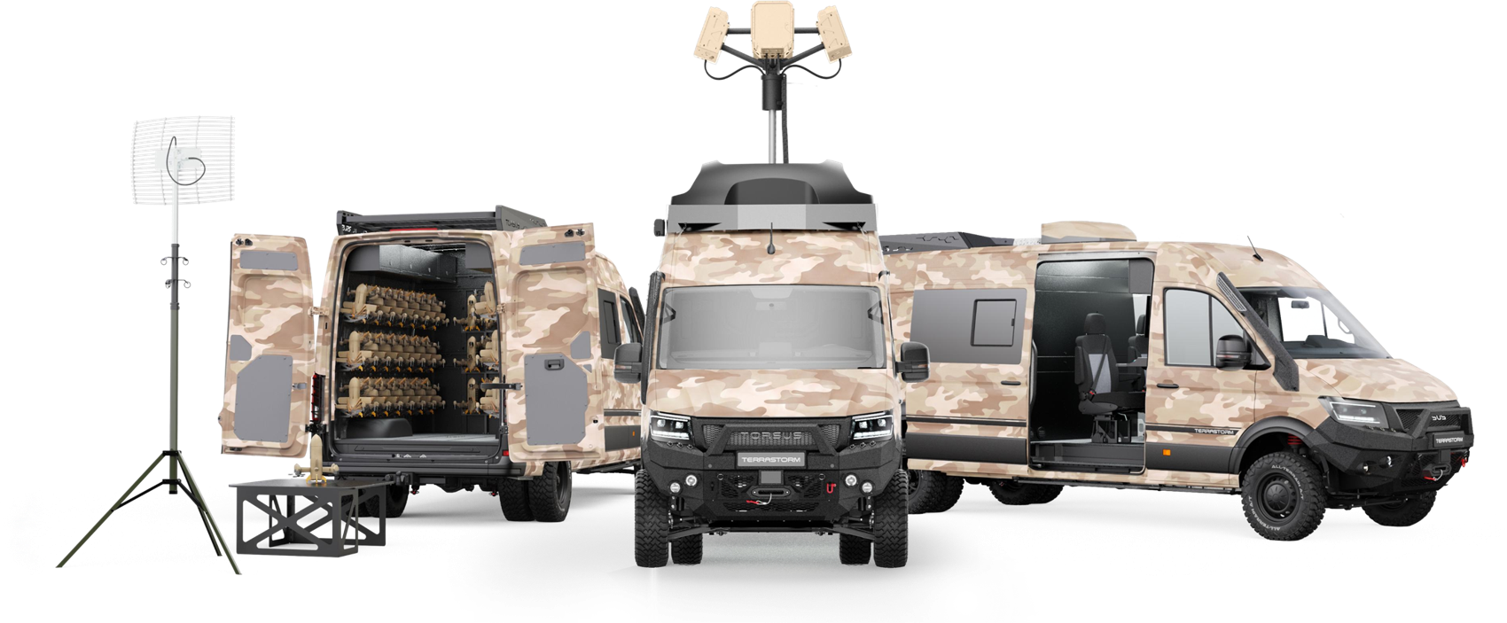 MURMUS mobile counter-drone complex