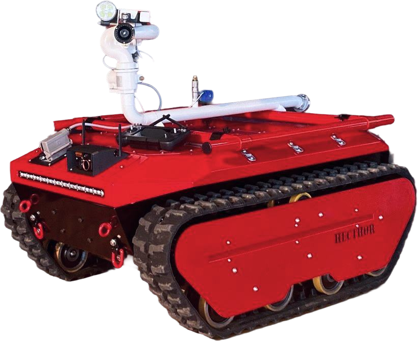 Hecthor II firefighting UGV